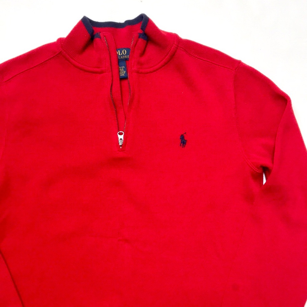 Polo Ralph Lauren Quarter Zip Sweater - Picture 3 of 5